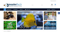 Desktop Screenshot of masterfisch.de